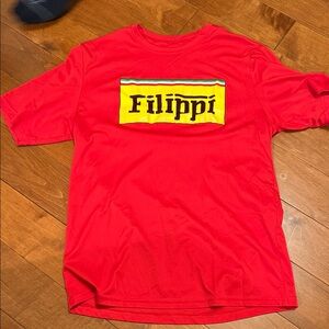 Filippi Rowing Red Short Sleeve Tee